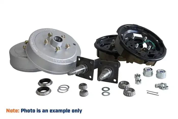 Trailparts 10in Electric Drum Brake 1750kg HSS 6 x 5 1/2in 55mm Stub End