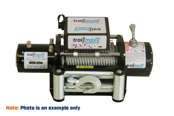 Trailparts 12000lb Winch 24V with Remote