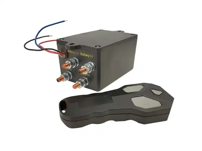 Trailparts 12V Solenoid Box and Remote Set for WA/WP Series Winch
