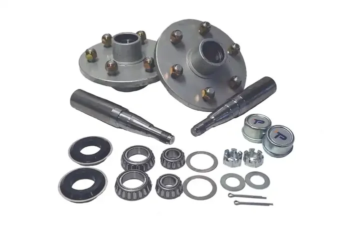 Trailparts 1750kg Hub Stub Set Blank 39mm Stub