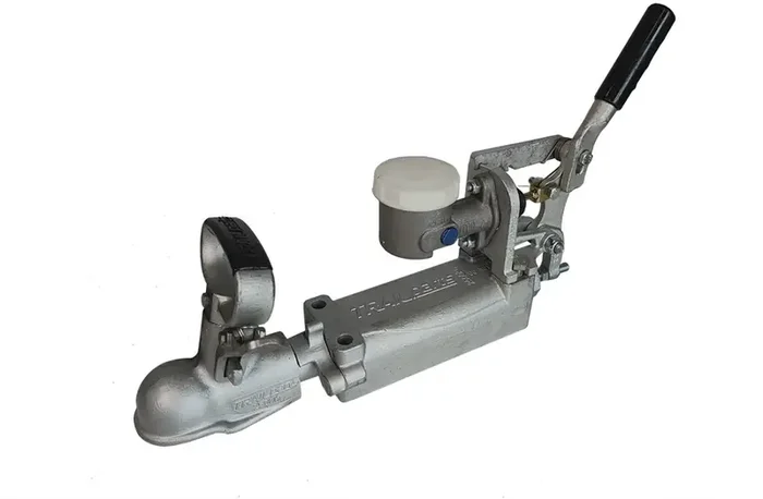 Trailparts Hydraulic Over-Ride Coupling 50mm 2500kg 1in Folding Handle