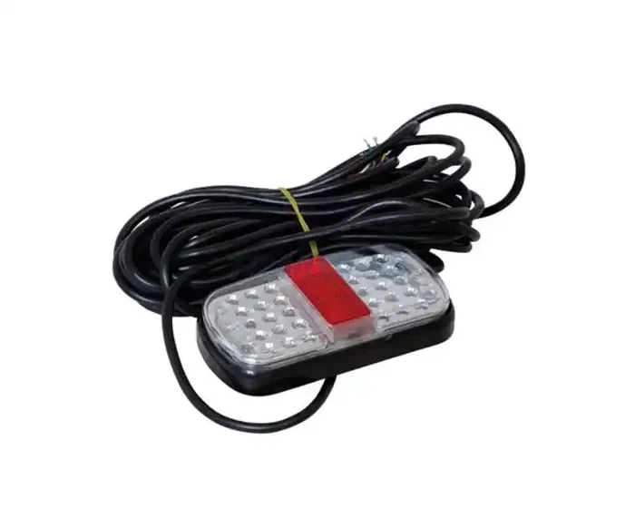 Trailparts LED Lamp 160x80mm 10-30V R/H 8m Cables