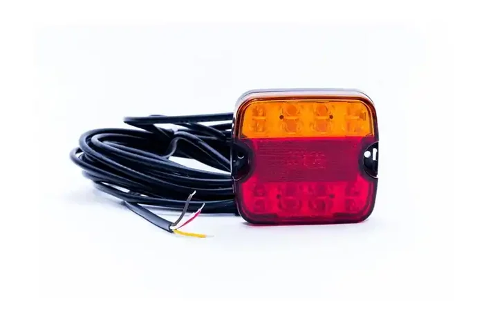Trailparts LED Tail Lamp 120x125mm Left Hand 8m Cable