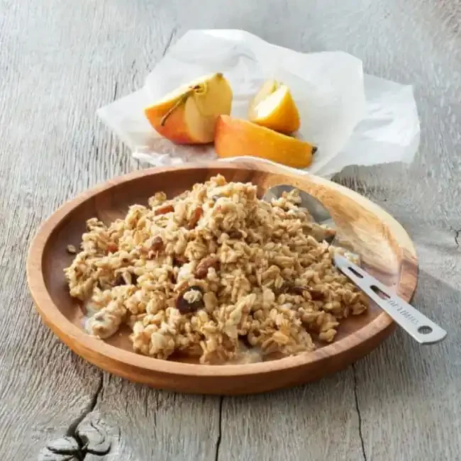 trek‘n eat muesli con bebida de avena