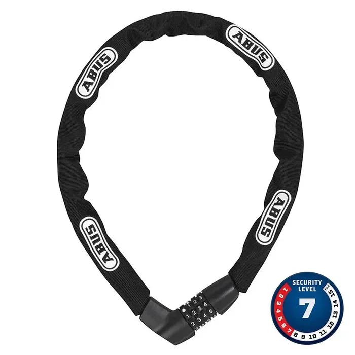 Tresor 1385 Chain Lock Combo 7mm 85cm 2.8 Black