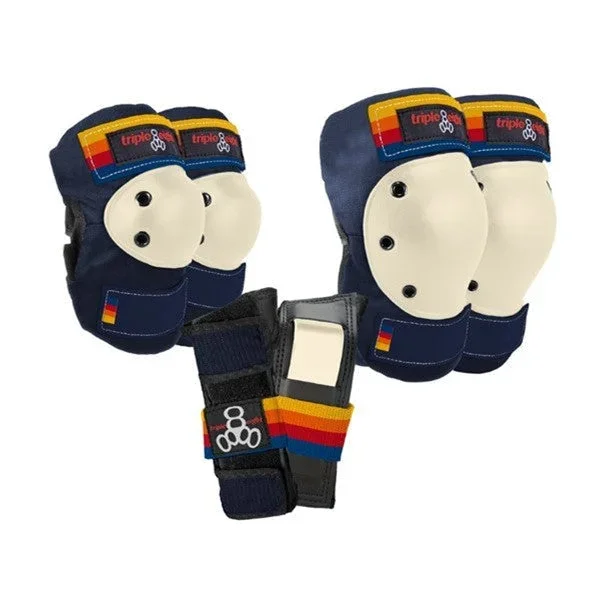 Triple 8 Saver Series Tri Pack Junior Pacific Beach Pad Set