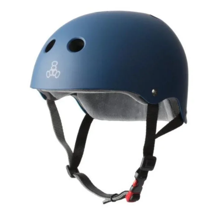 Triple 8 THE Certified Sweatsaver Skate Helmet Navy Blue
