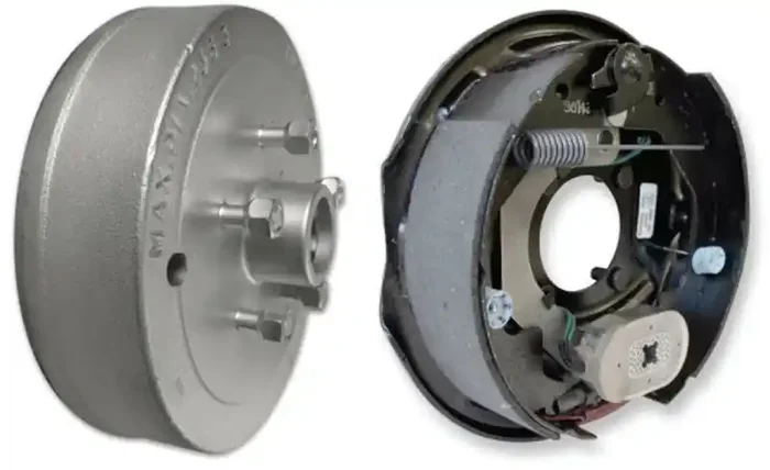 Trojan Electric Drum Brake Hub Kit 10in 5x 4-1/2in x 1/2in