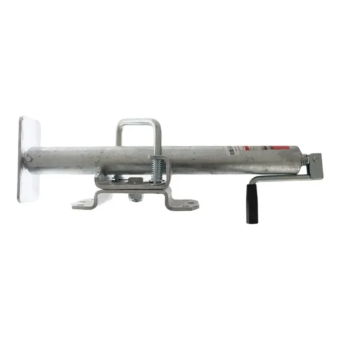 Trojan Flat Foot Jockey Stand with Folding Handle 500kg