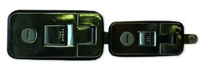 Trojan Flush Mount Lock Small Chrome