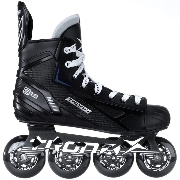 TronX E1.0 Senior Roller Hockey Skates (SLIGHTLY USED)