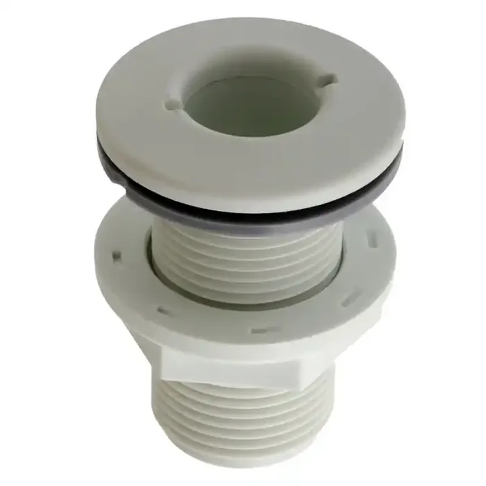 TruDesign Domed Skin Fitting 1in BSP White
