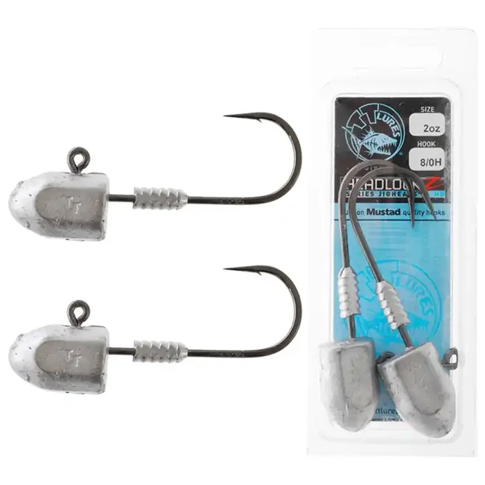 TT Lures HeadlockZ HD Jig Heads 8/0 2oz Qty 2