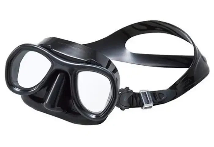 TUSA Panthes Black Silicone Spearfishing Dive Mask