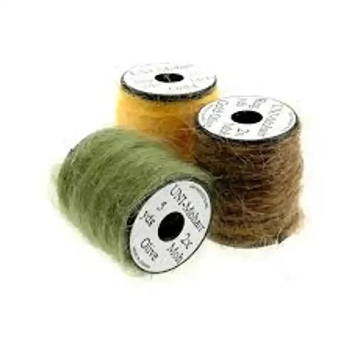 UNI Mohair Leech Yarn Golden Brown