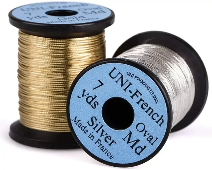 UNI Oval French Tinsel Silver XS