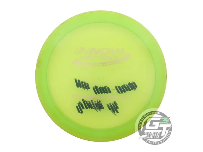 USED Innova Champion Mamba 159g Lime Gold Foil Distance Driver Golf Disc