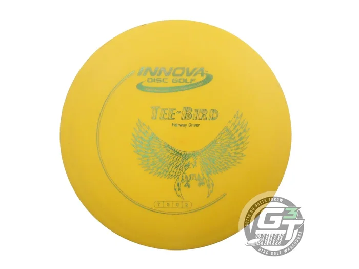 USED Innova DX Teebird 148g Marigold Lime Foil Fairway Driver Golf Disc