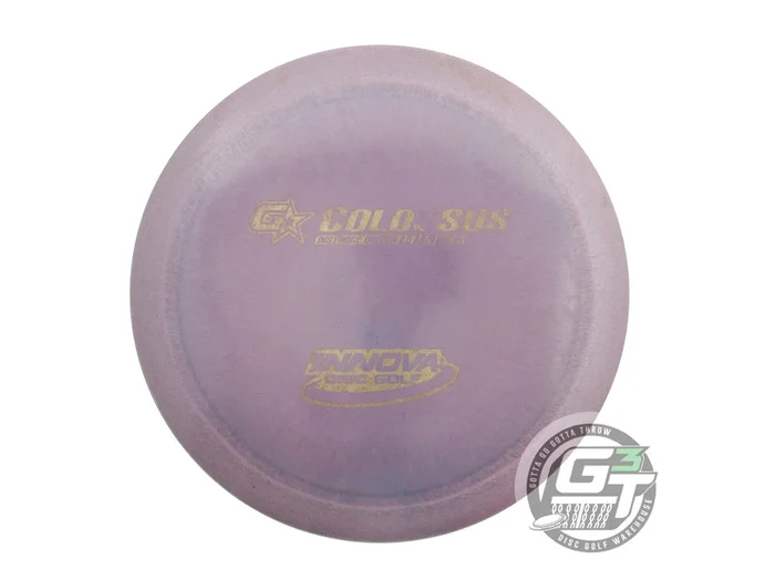 USED Innova GStar Colossus 162g Purple Gray Foil Distance Driver Golf Disc