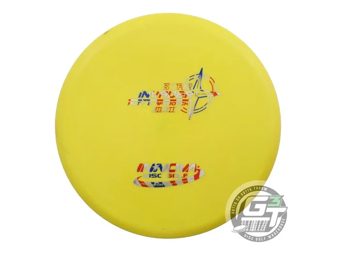 USED Innova Star Invader 173g Yellow Flag Foil Putter Golf Disc