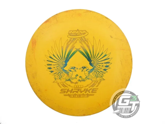USED Innova Star Shryke 158g Marigold Rainbow Foil Distance Driver Golf Disc
