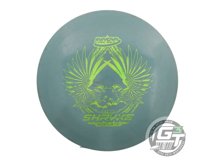 USED Innova Star Shryke 175g Slate Lime Foil Distance Driver Golf Disc