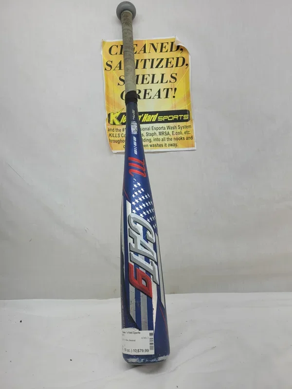 Used Marucci CAT 9 Bat Length-Wgt 29″ – 19 oz. (-10) Blue Baseball Bat