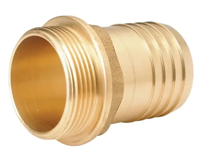 V-Quipment Brass Hose Connector 1/4in Thread for 16mm Diameter Hose