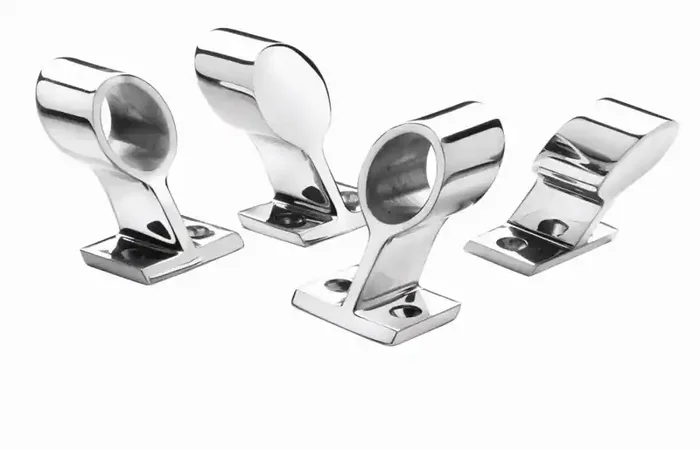 V-Quipment Stainless Steel Rear Support for Railing Tube 25mm