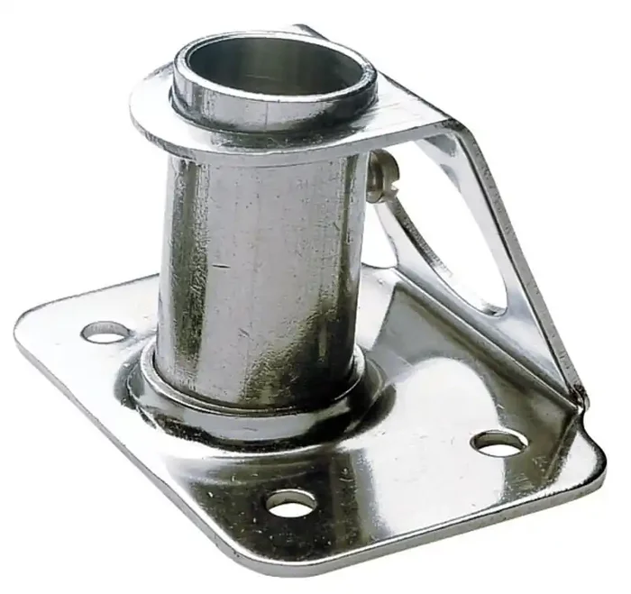 V-Quipment Stainless Steel Stanchion 6-Degree Angled Socket