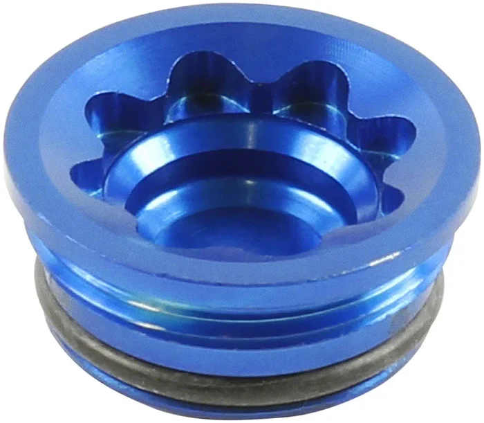 V4 Small/E4 Disc Brake Caliper Bore Cap – Blue
