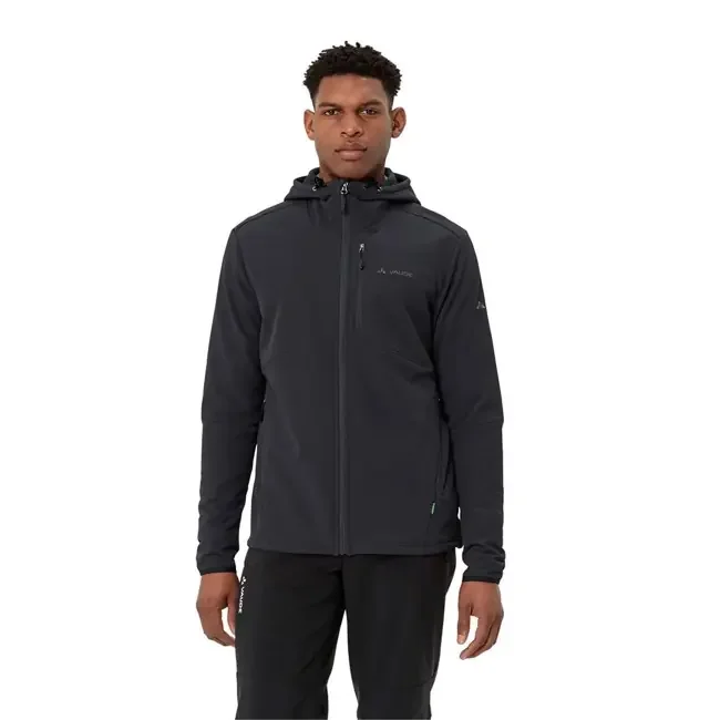 vaude polar fleece elope stormfleece hoody black