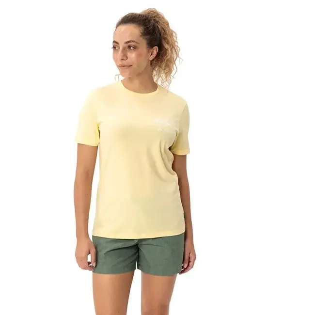 vaude t-shirt spirit ii vanilla
