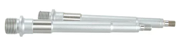 Vault Silver CrMo Pedal Spindle Kit 9/16″