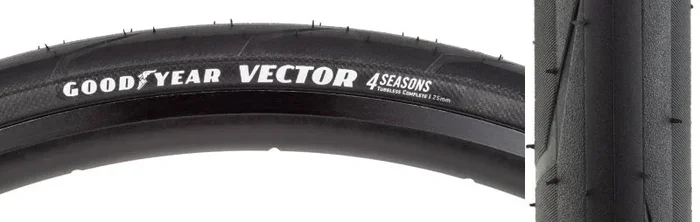 Vector Four Seasons 700×25 Tubeless Tire