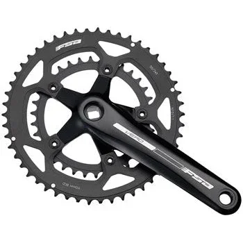 Vero Compact Bicycle Crankset – 170mm, 9-Speed, 50/34t, 110 BCD, Square Taper JIS Spindle Interface