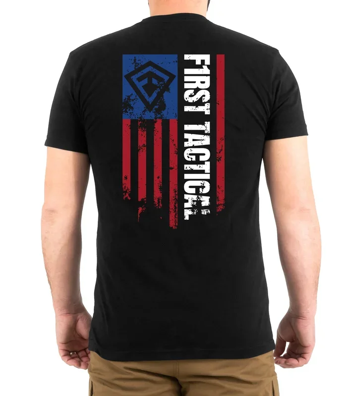 Vertical Flag T-Shirt