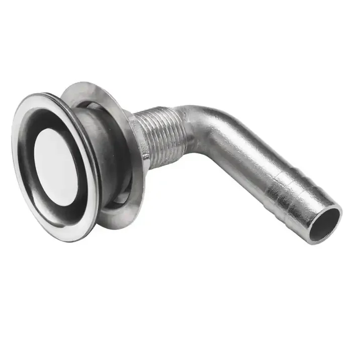 VETUS Air-Vent Nipple S/S 316 For Hose Diameter 16 mm Angled