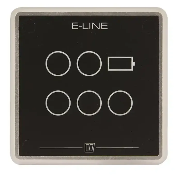 VETUS Aluminium Electric Propulsion V-Can Panel Monitoring Black