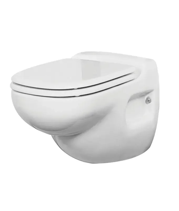 VETUS Electric Wall Toilet with Control Panel 24V