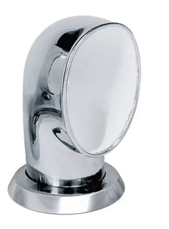 VETUS Jerry S Stainless Steel Cowl Ventilator 75mm with White Interior