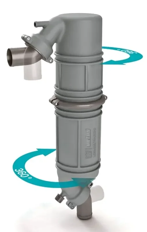 VETUS NLPG Muffler/Gooseneck