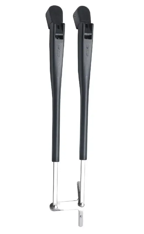 VETUS Parallel Wiper Arm Black 308 to 393mm DIN Taper