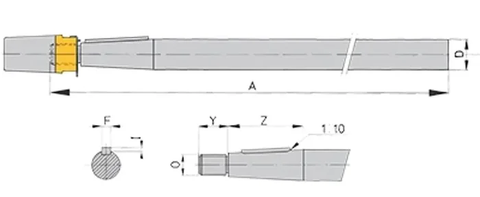 VETUS Propeller Shaft 35mm – Additional 500mm