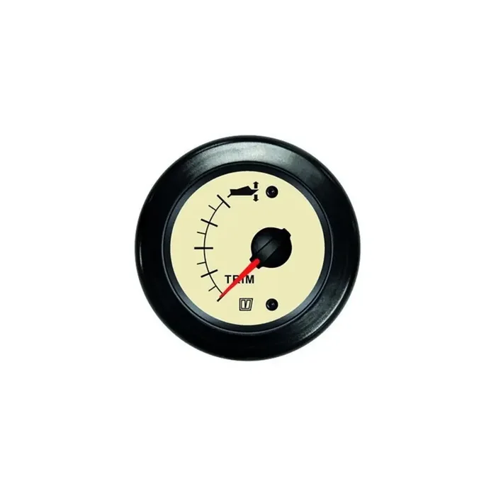 VETUS Trim Meter For Z-Drive 12/24 Volt Cream
