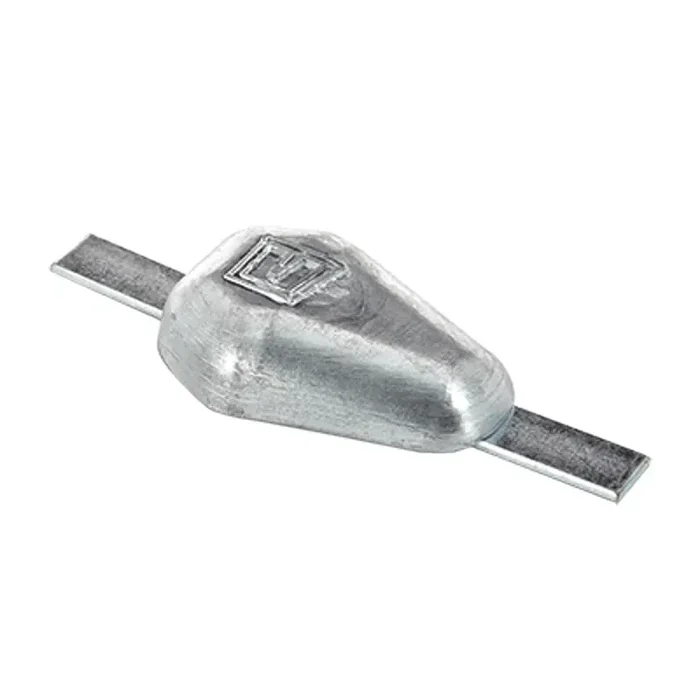 VETUS Weld-On Hull Anode Zinc 1.8kg