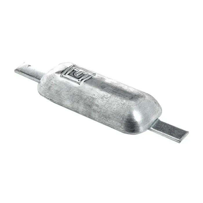 VETUS Weld-On Hull Anode Zinc 2.27kg