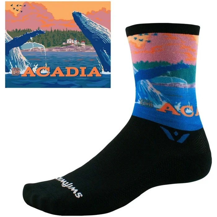 Vision Six Impression National Park Bike Socks – Impression Acadia