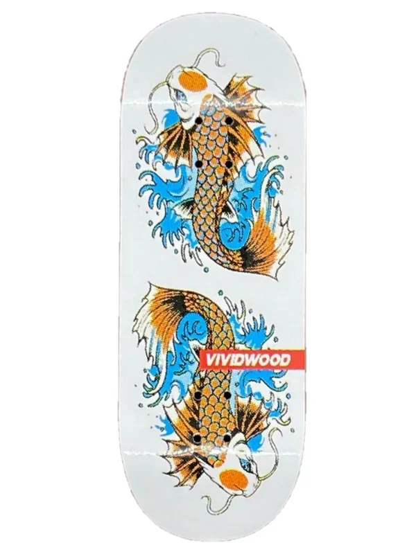 VividWood Fingerboard Deck – Koi