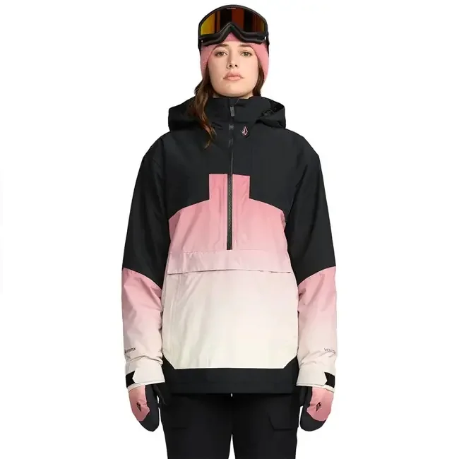 volcom jacket fern ins gore pullover mesa rose